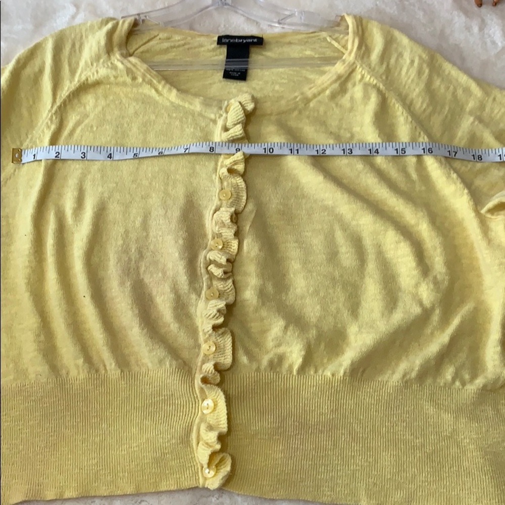 Soft Yellow Cardigan - Picture 4 of 5